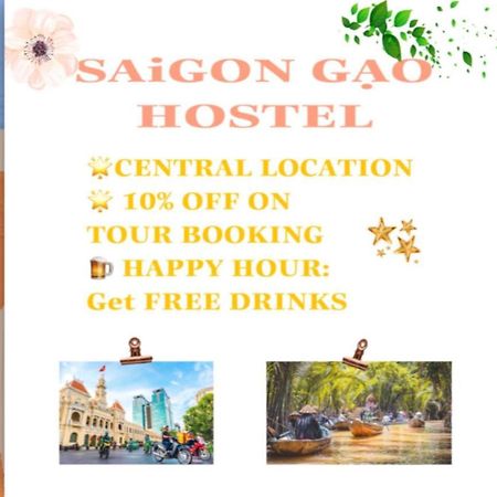 Saigon Gao Hostel Ho Şi Min Exterior foto