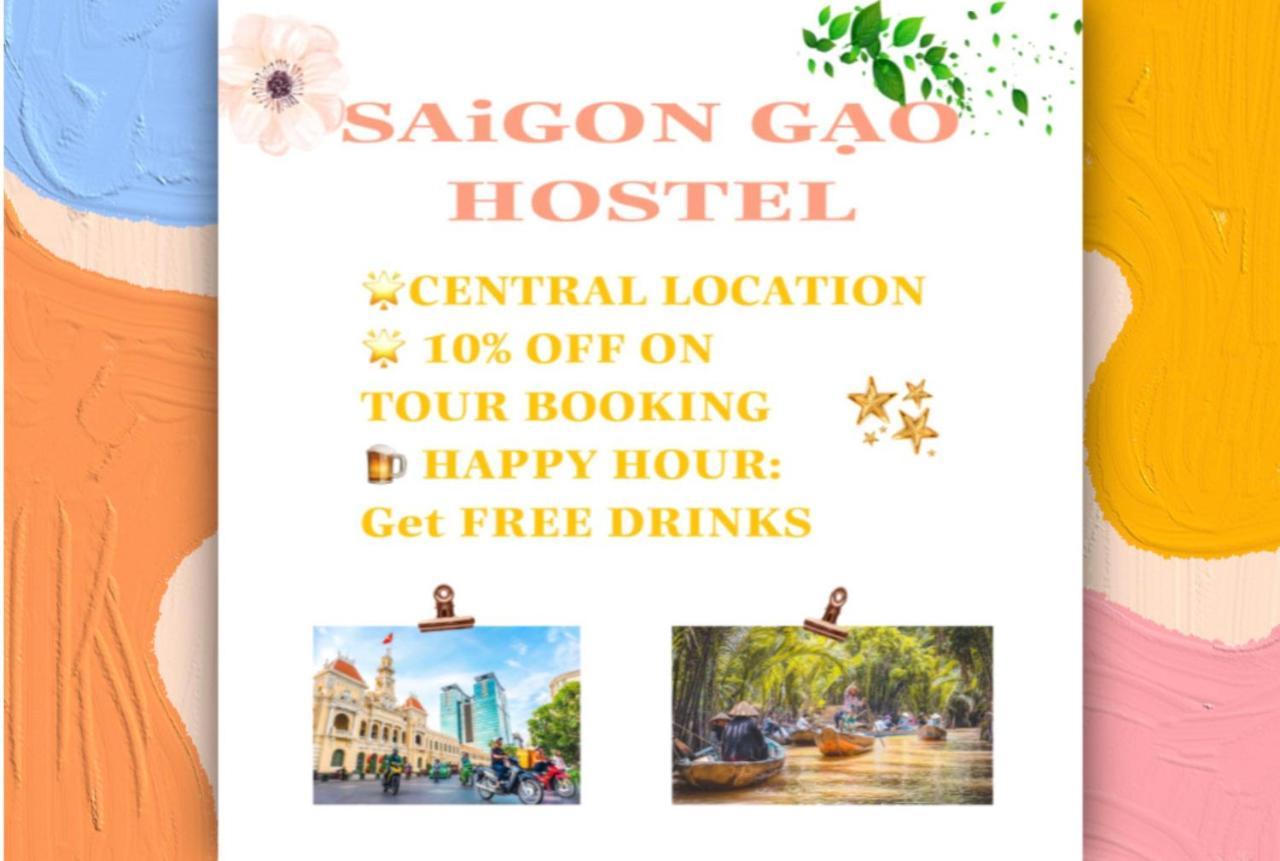 Saigon Gao Hostel Ho Şi Min Exterior foto